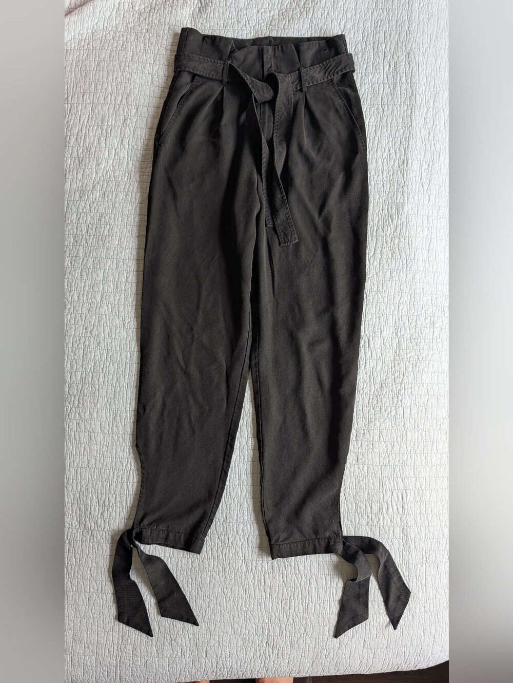 Reformation Black Pants With Cute Details!